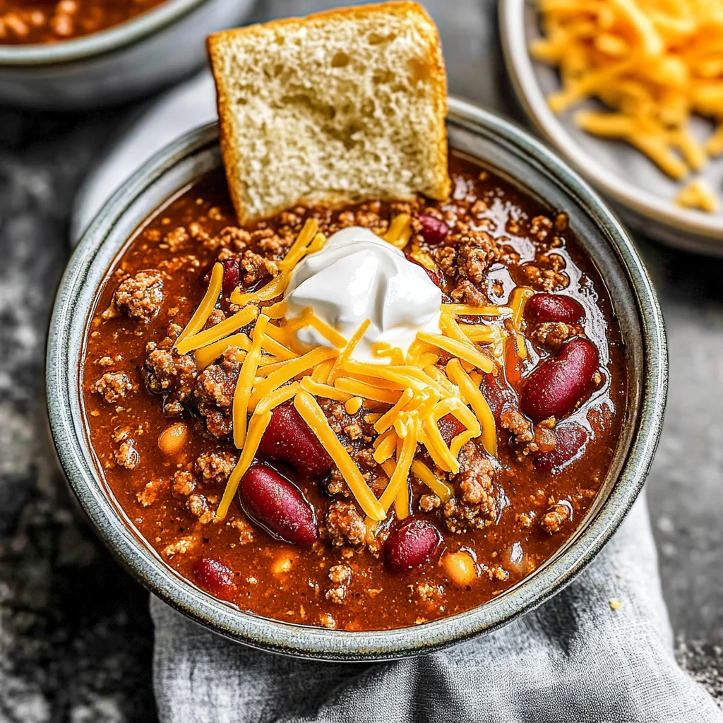 Easy Homemade Chili