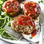 Easy Mini Meatloaf - With Ground Turkey