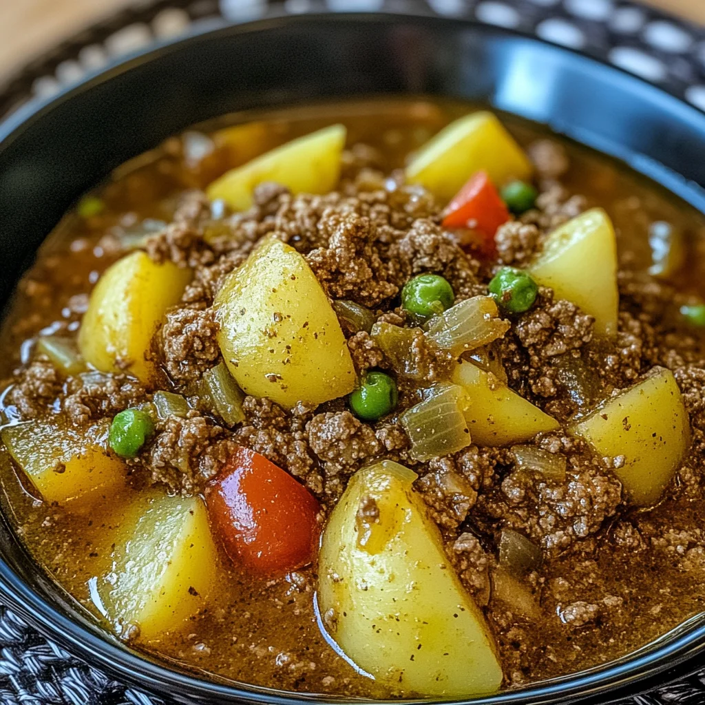 Green Chile Picadillo