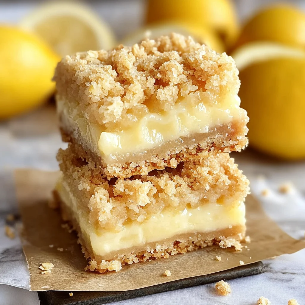 Homemade Lemon Crumb Bars