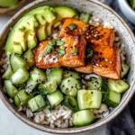 Honey Glazed Salmon Bowl: Quick, Healthy & Delicious Dinner