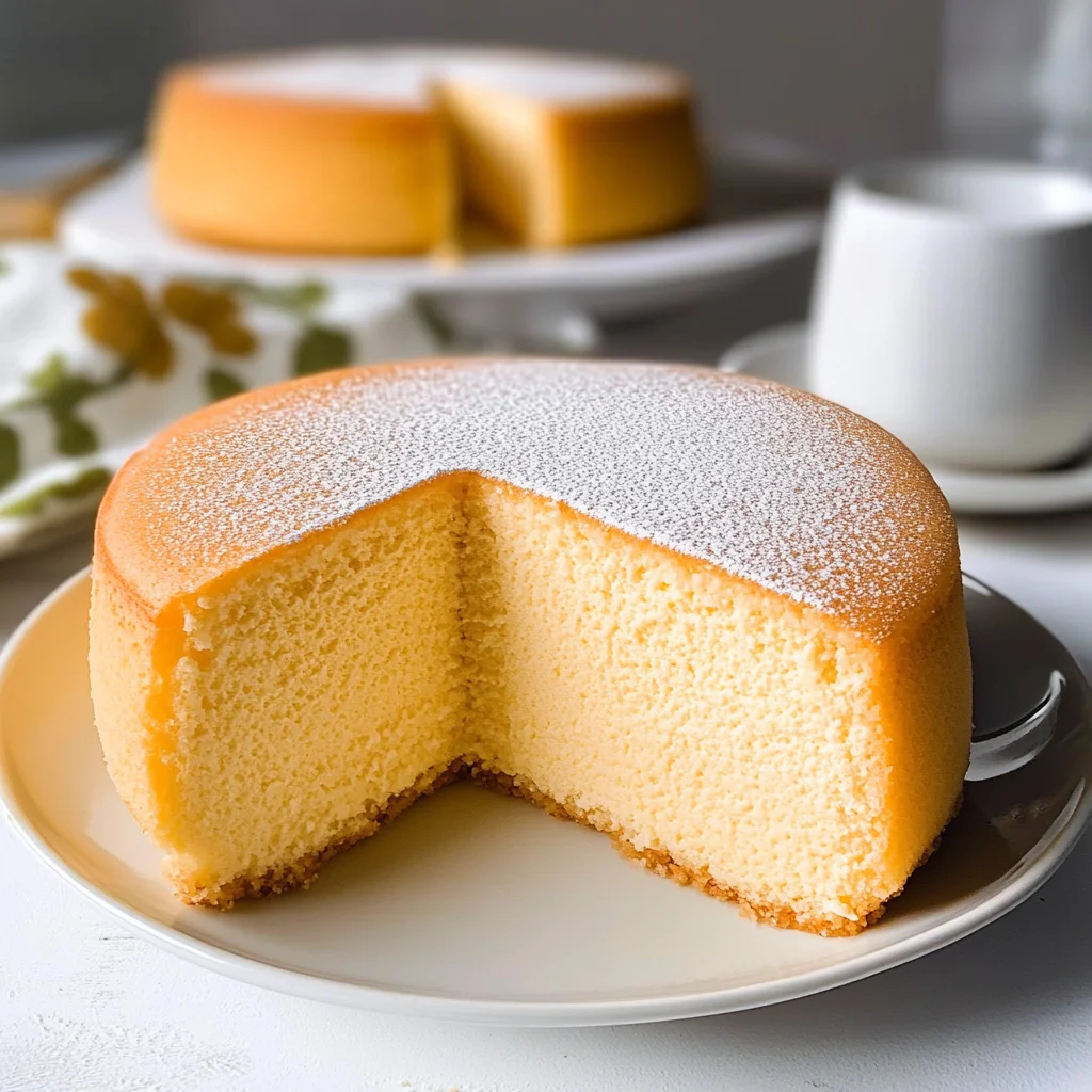 Japanese Cotton Cheesecake
