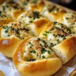Korean Cream Cheese Garlic Bread