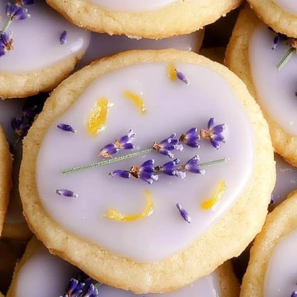 Lemon Lavender Cookie Recipe