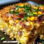 Loaded Cornbread Casserole – Southern Comfort in Every Bite