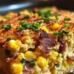 Loaded Cornbread Casserole – Southern Comfort in Every Bite
