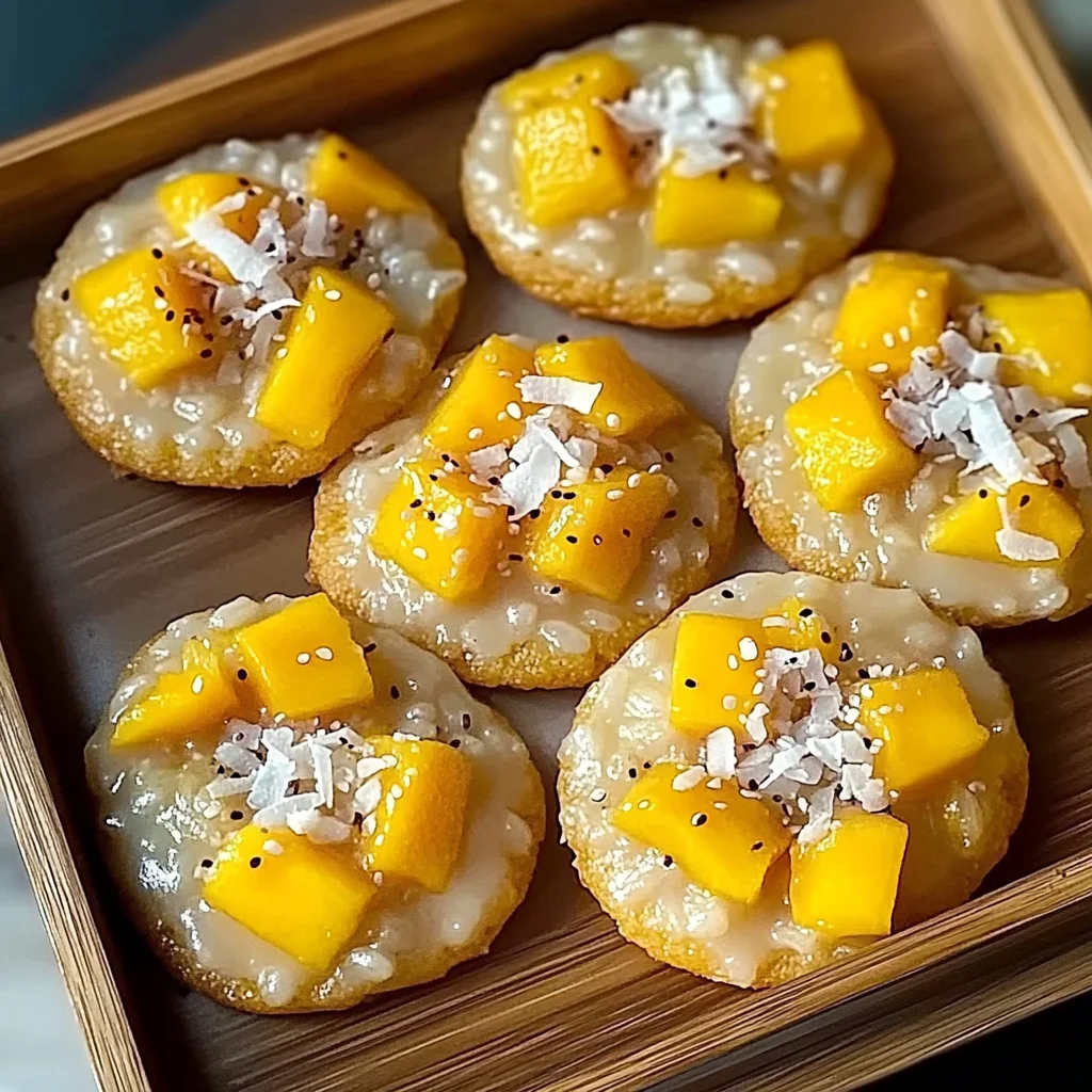 Mango Sticky Rice Cookies: Irresistibly Sweet Fusion Treats