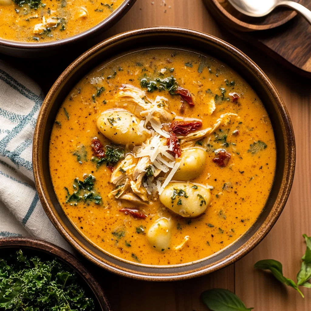 Marry Me’ Tuscan Chicken Gnocchi Soup