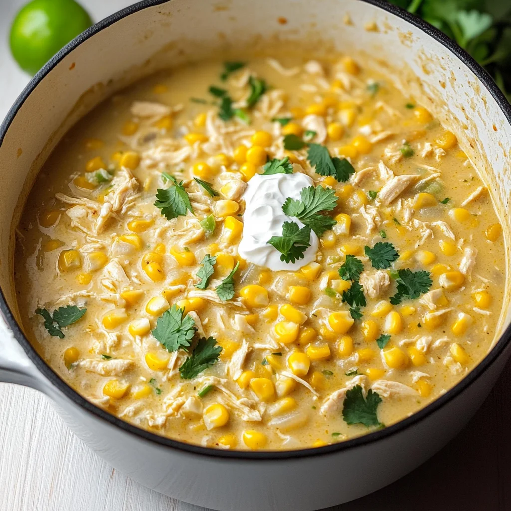 Mexican Street Corn Chicken Chili Recipe