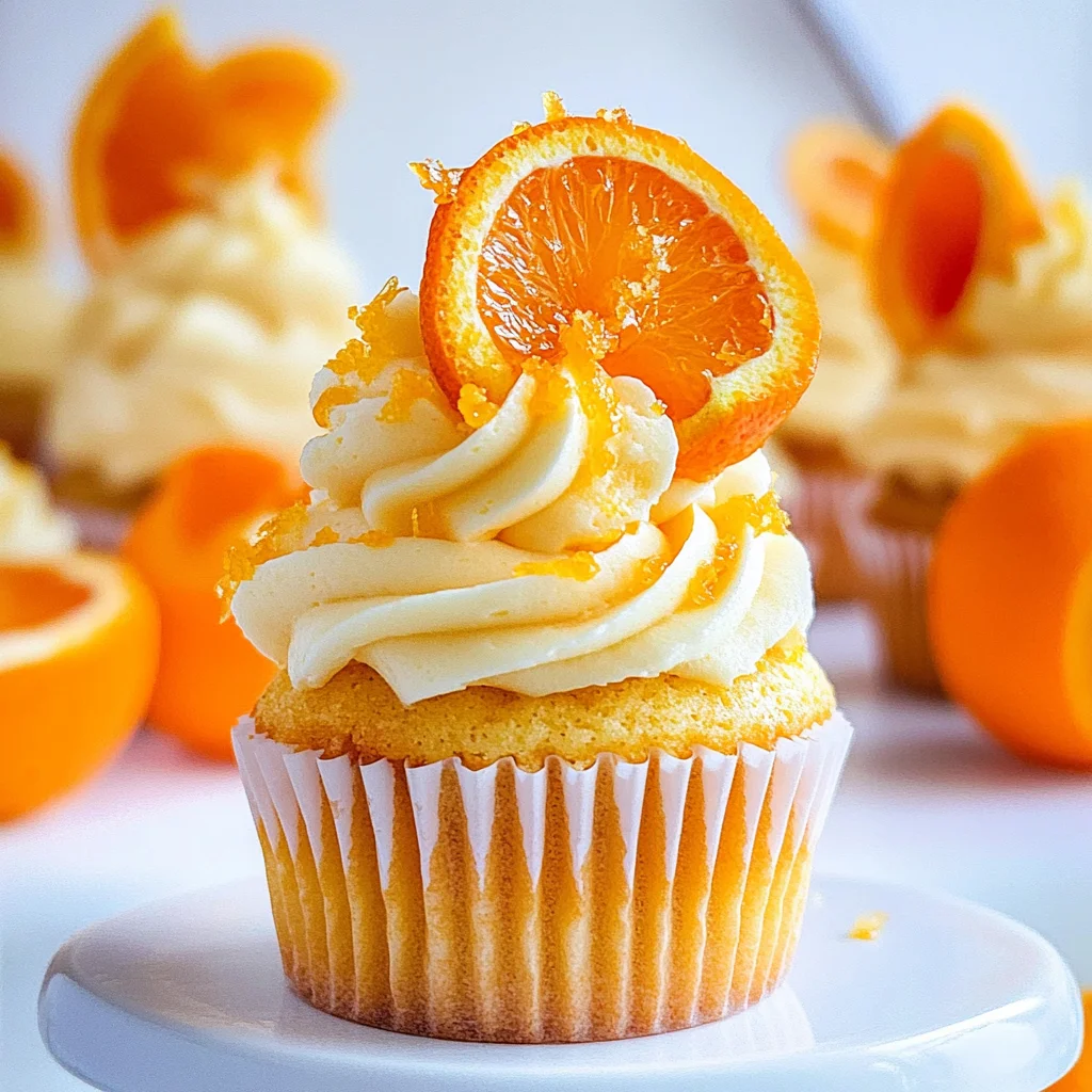 Orange Cupcakes