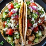 Savor Flavor with Mediterranean Chicken Tacos Tonight