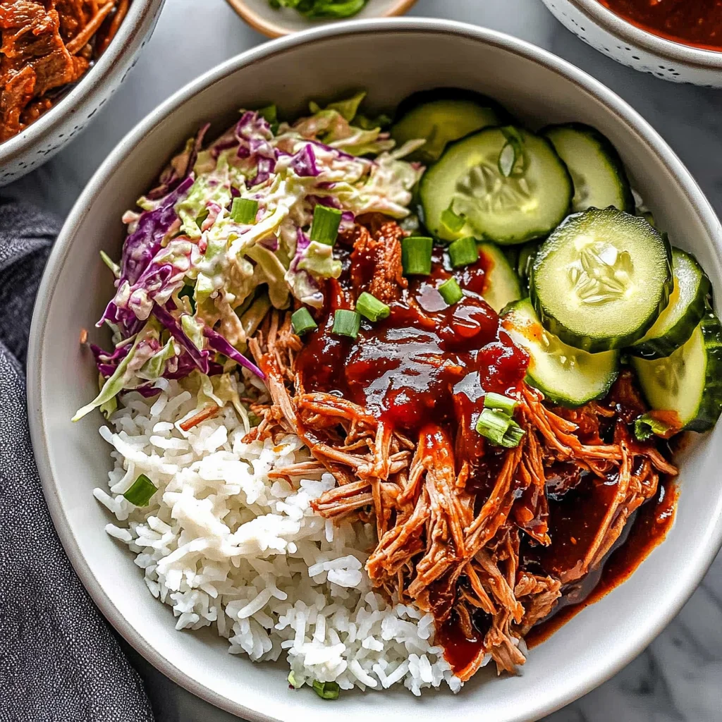 Slow Cooker Pulled beef Bowls Recipe