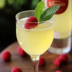 Sparkling Raspberry-Limoncello Cocktail
