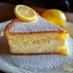 The Best Lemon Custard Cake
