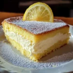 The Best Lemon Custard Cake