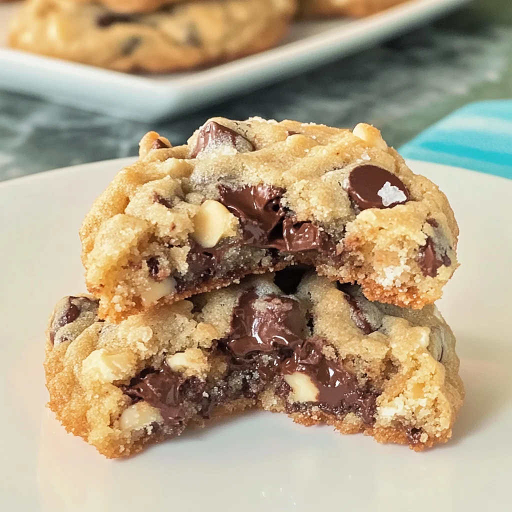 Ultra Thick and Chewy Chocolate Chip Cookies