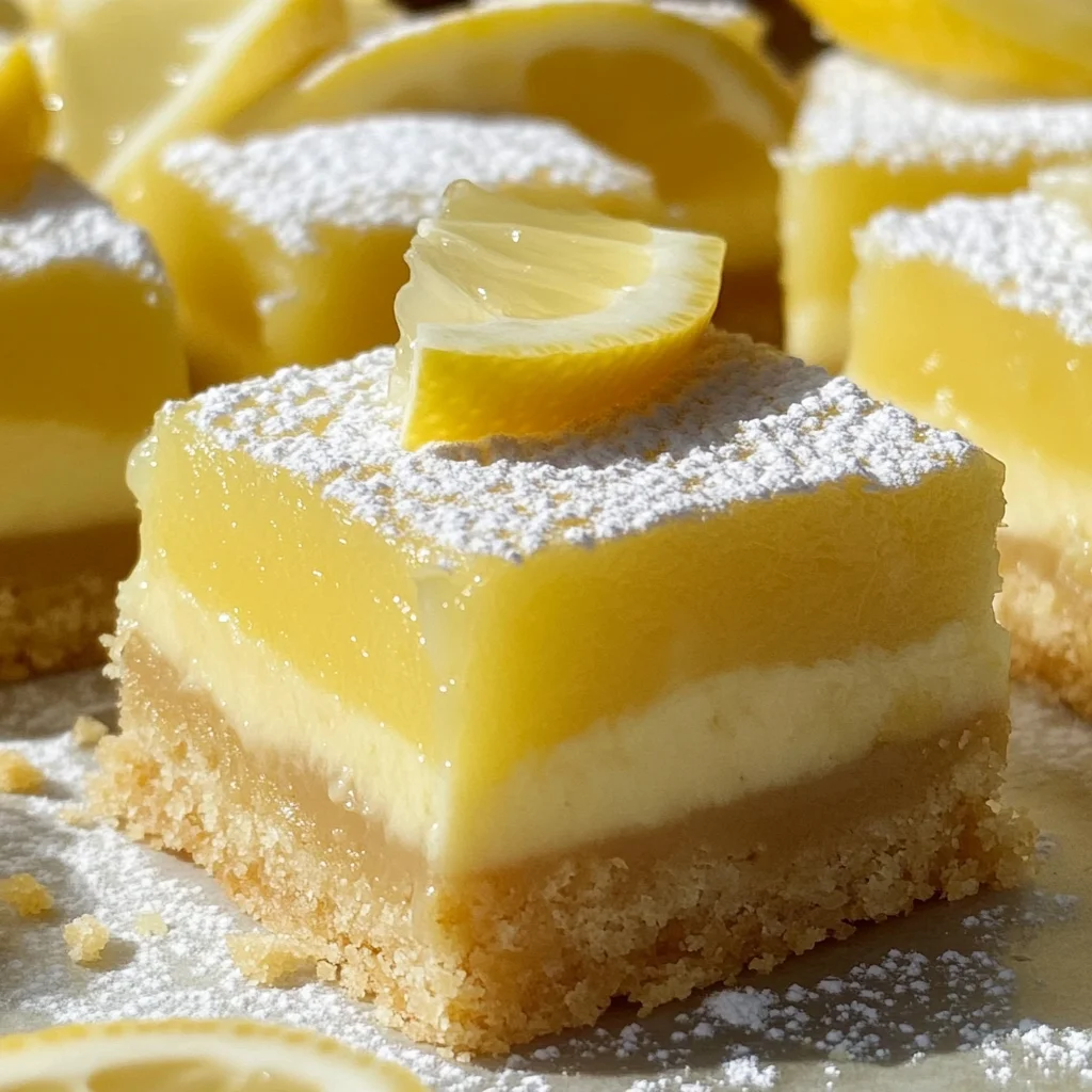 Vegan Lemon Bar Recipe