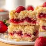 Vegan Strawberry Crumb Cake