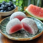 Watermelon Mochi