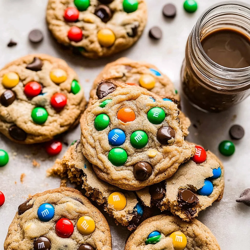 Bakery-Style Monster Cookies