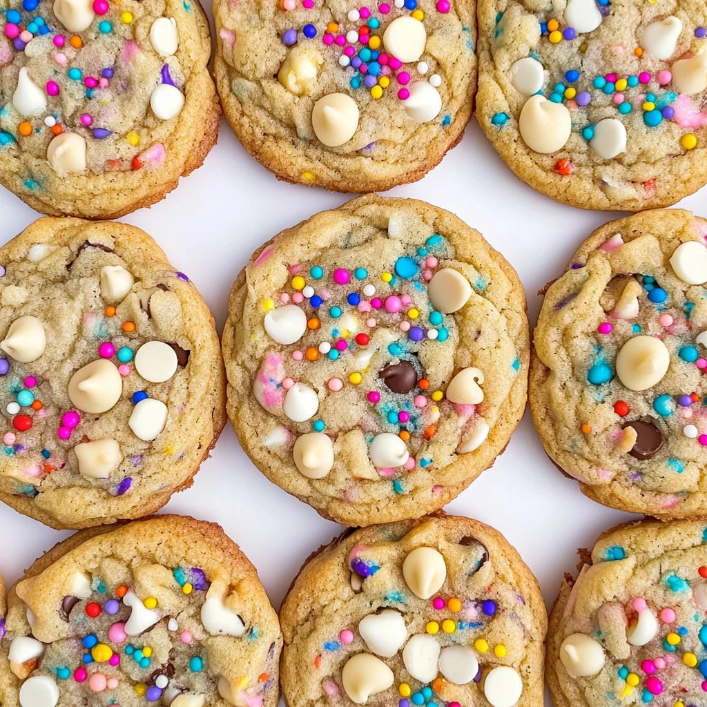 Birthday Cake Sugar Cookies