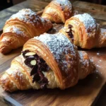 Chocolate Almond Croissants Recipe