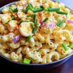 Deviled Egg Pasta Salad