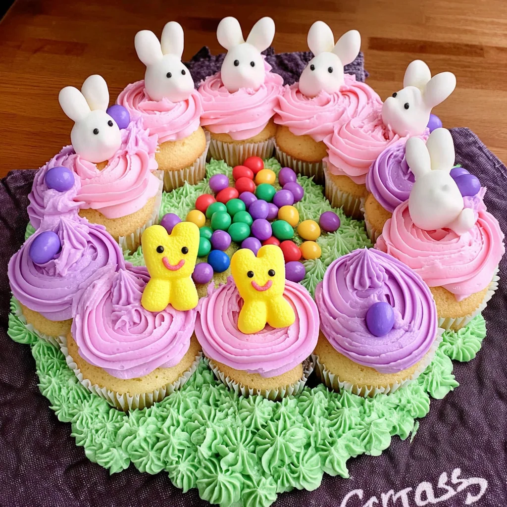 Easter Basket Cupcakes