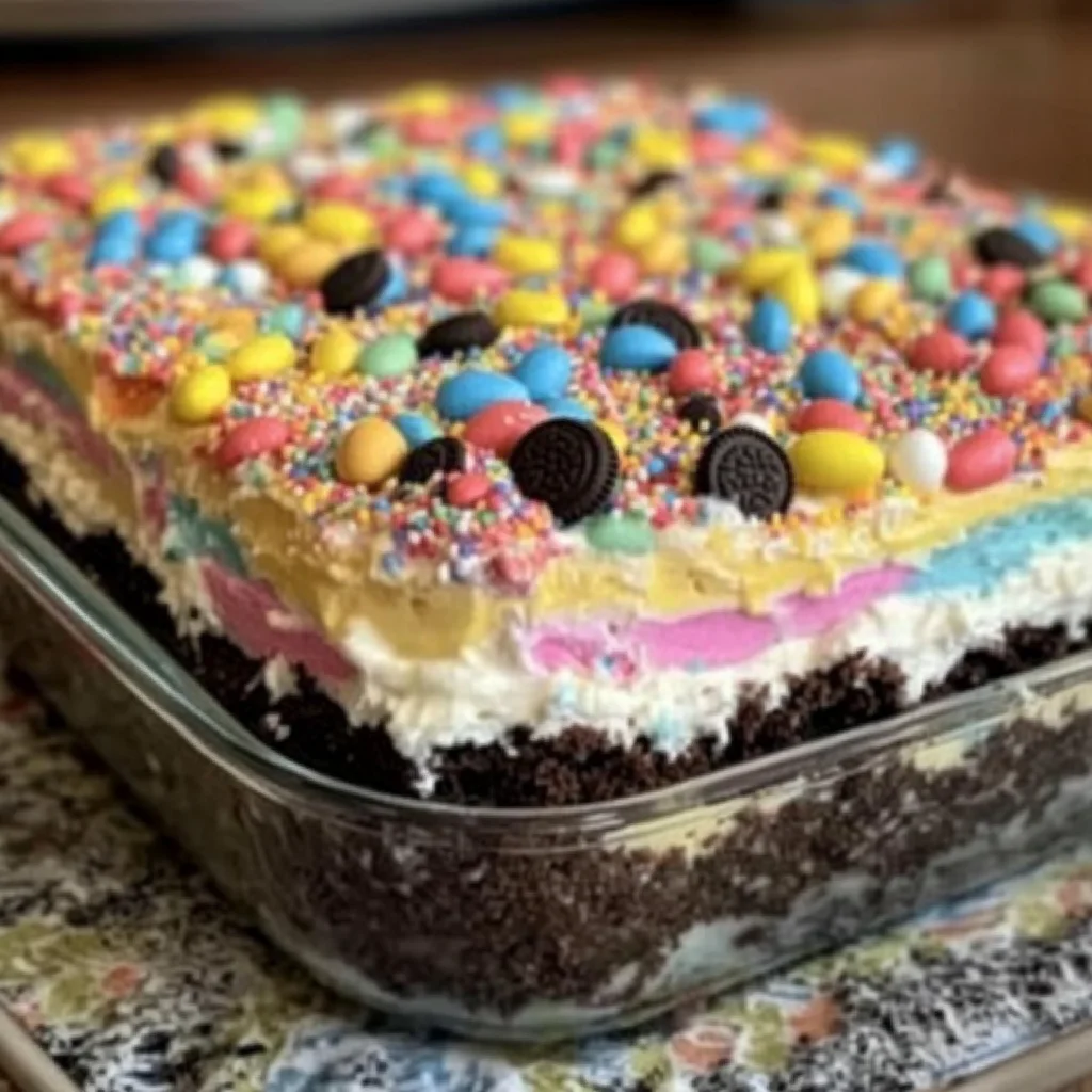 Easter Dirt Cake Casserole