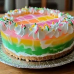 Easter No Bake Jello Pie