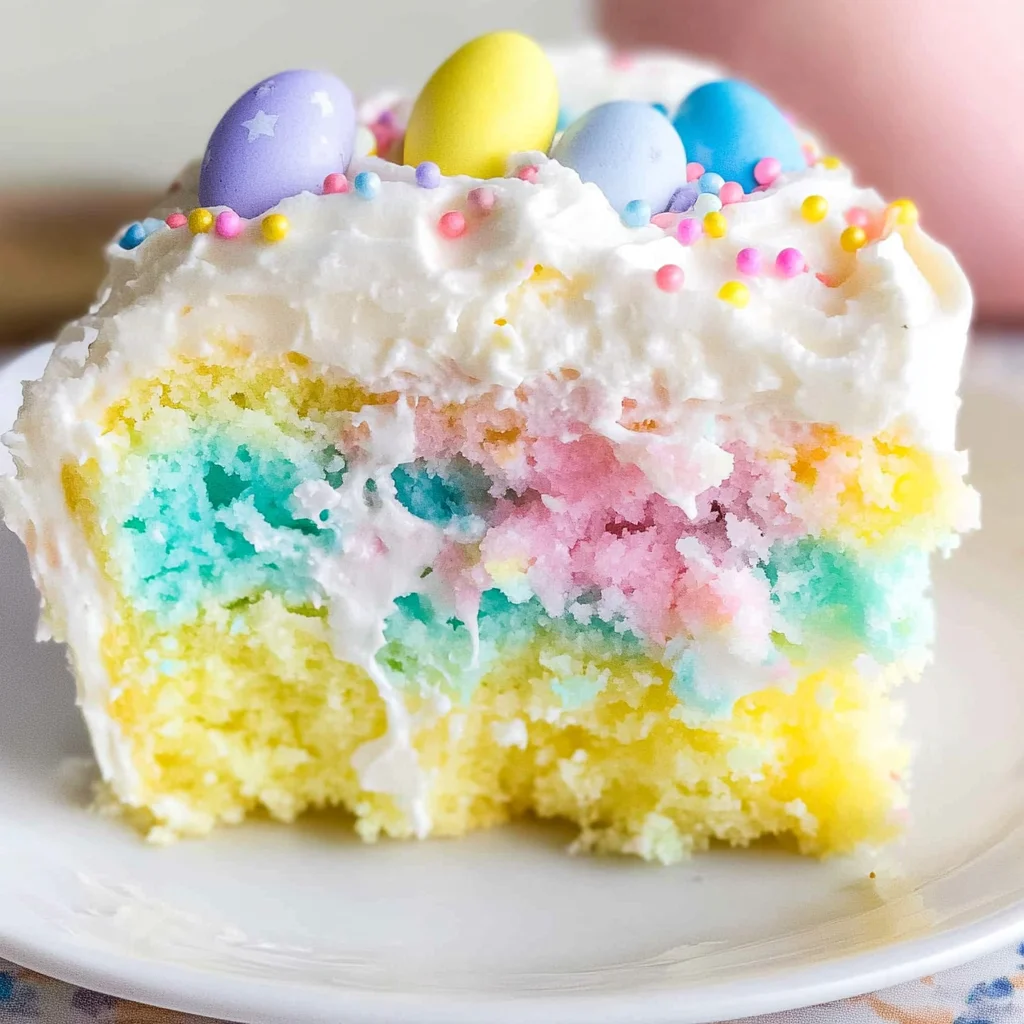 Easter Poke Cake