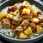 Easy Pineapple Chicken with Rice Everyone Loves