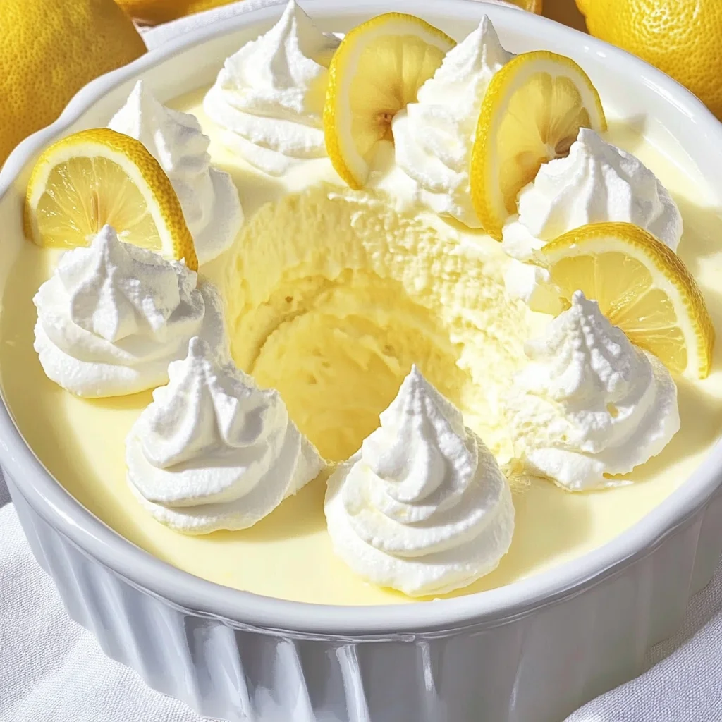 Fresh Lemon Mousse