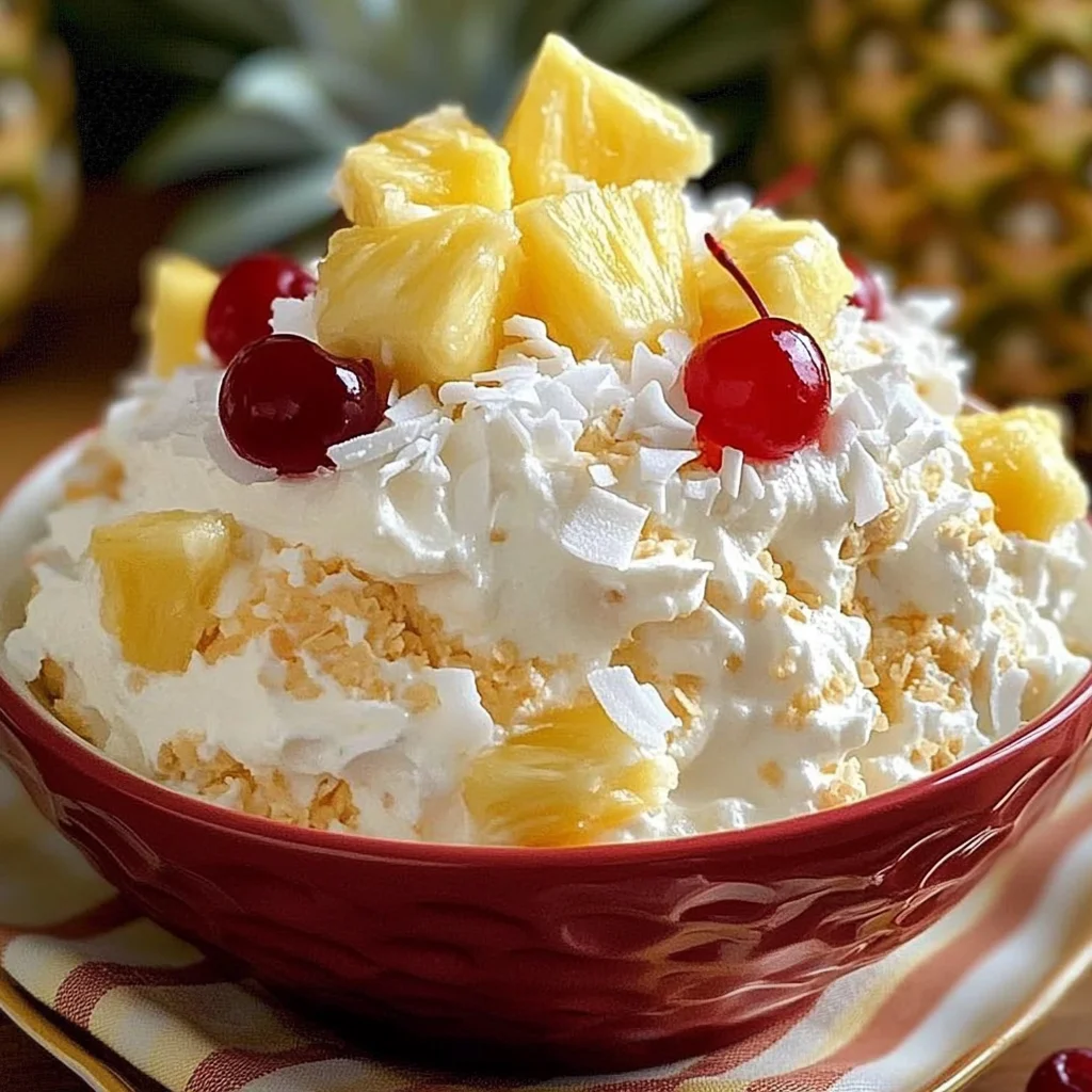 Hawaiian Pineapple Coconut Fluff