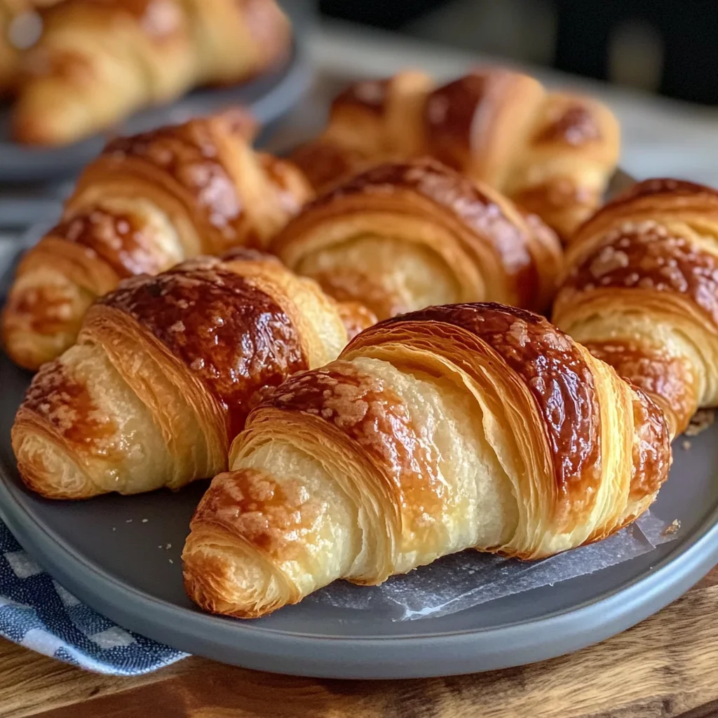 Homemade Croissants Recipe: Easy Flaky Pastry with Buttery Layers