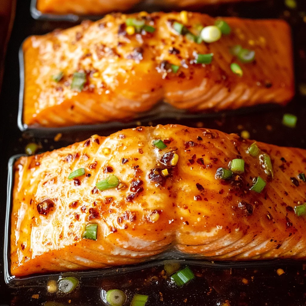 Hot Honey Butter Salmon