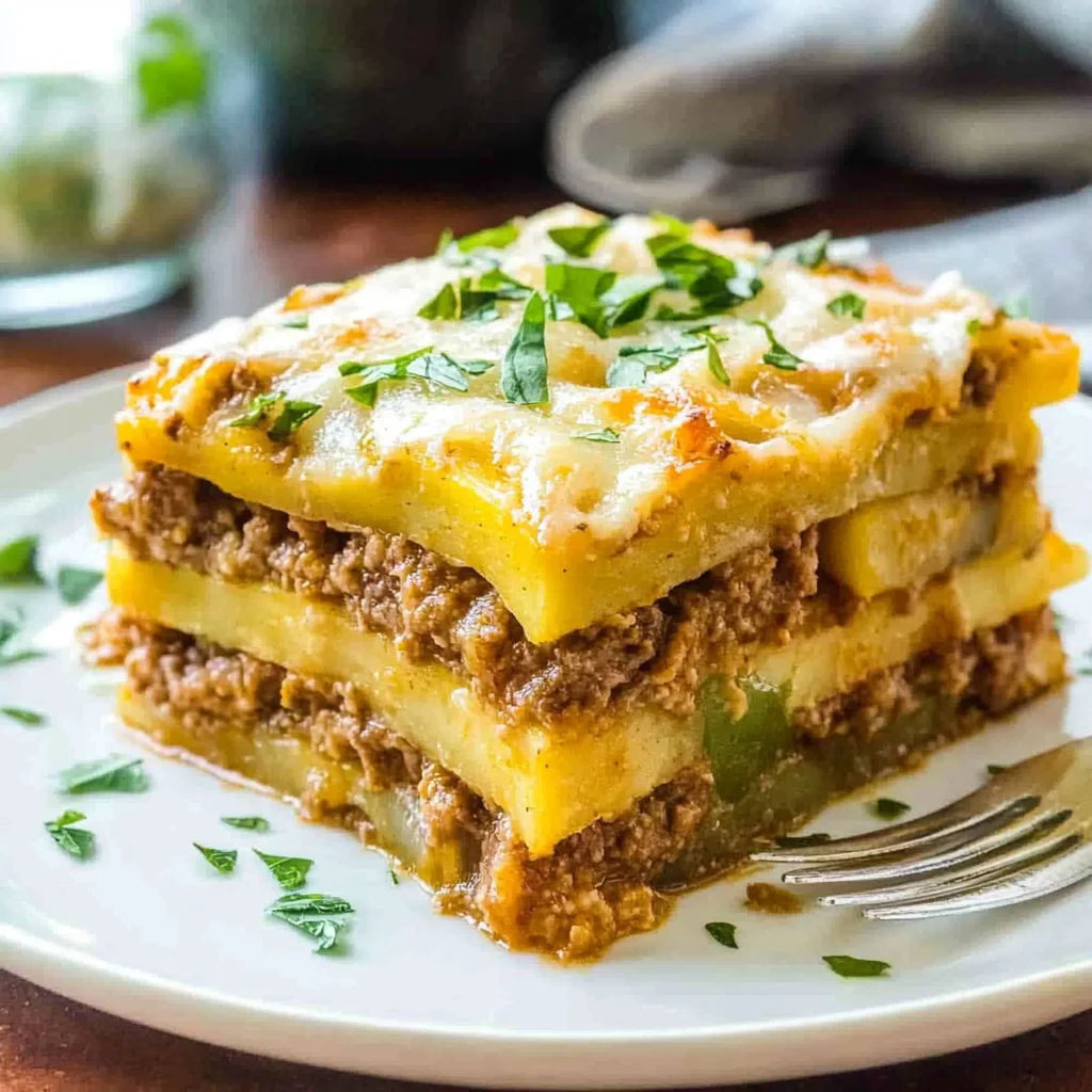 Plantain Lasagna (Pastelon)