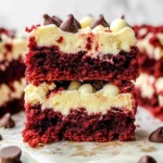 Red Velvet Gooey Bars
