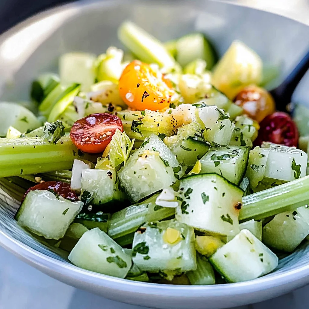 Refreshing Celery Salad
