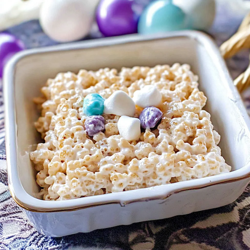 Rice Krispie Treat For One