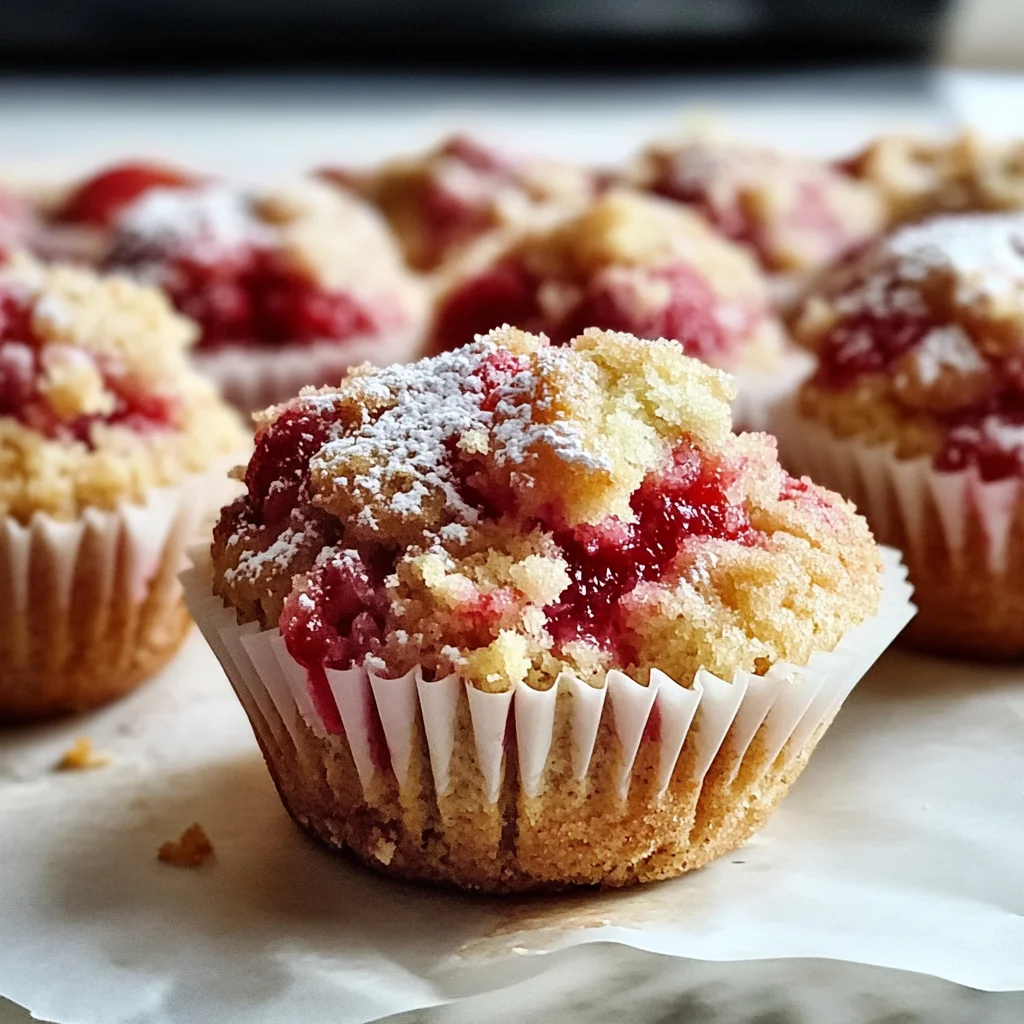 Strawberry Shortcake Muffins