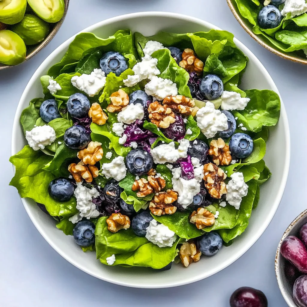 Tasty Easter Spring Salad with Goat Cheese