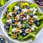 Tasty Easter Spring Salad with Goat Cheese