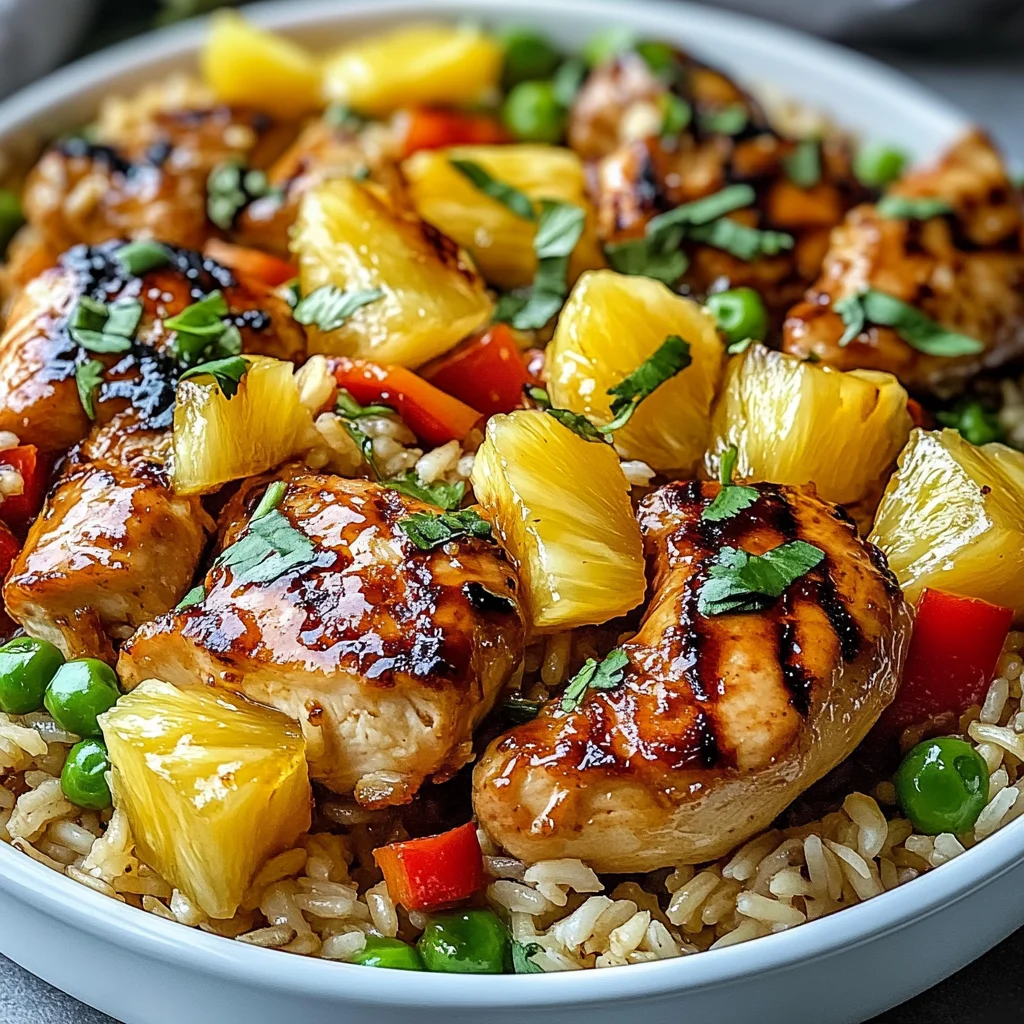 This Pineapple Chicken and Rice recipe