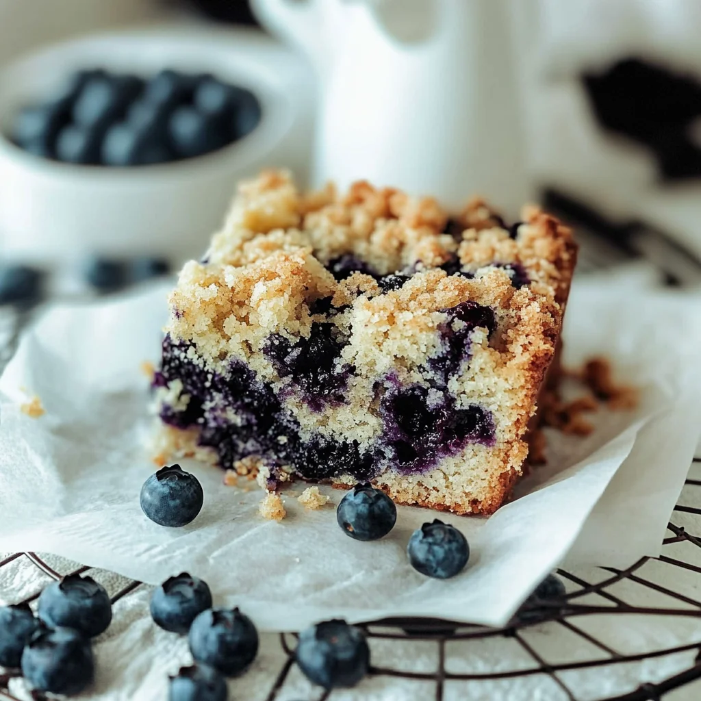 Blueberry Coffee Cake Recipe