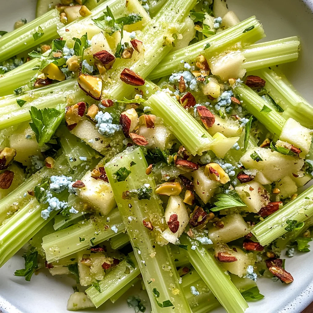 Celery Apple Pistachio Salad