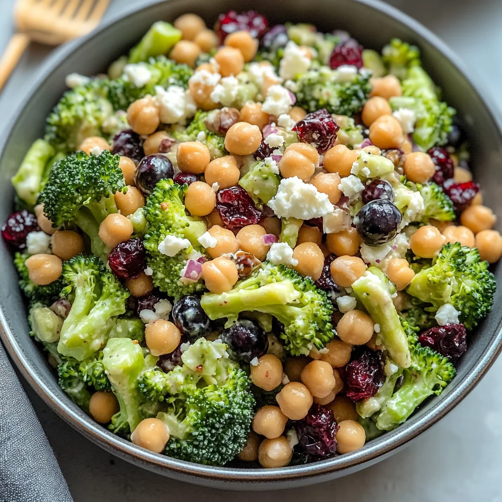 Chickpea Broccoli Salad That Everyone Will Love