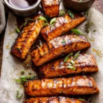 Crispy Hot Honey Salmon Tenders