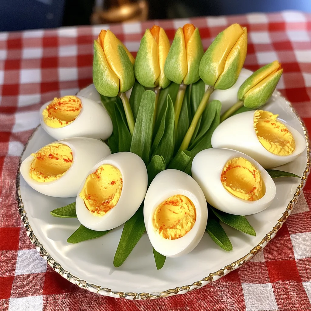 Deviled Egg Bouquet