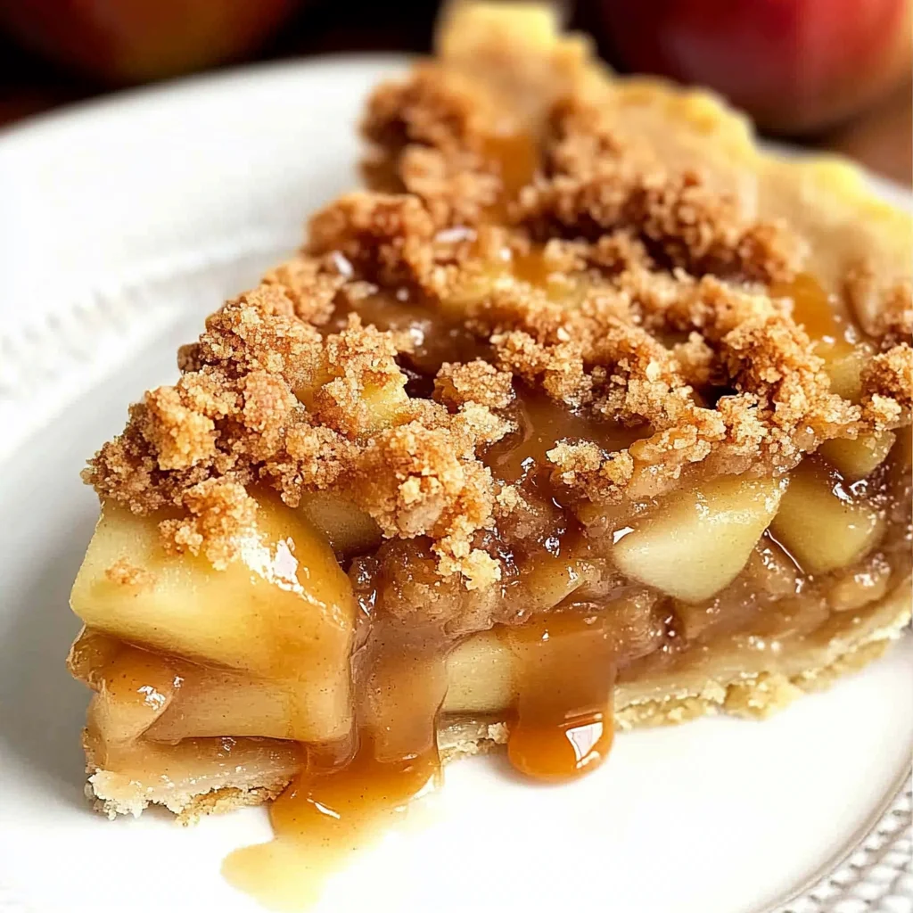 Disney’s Apple Caramel Pie